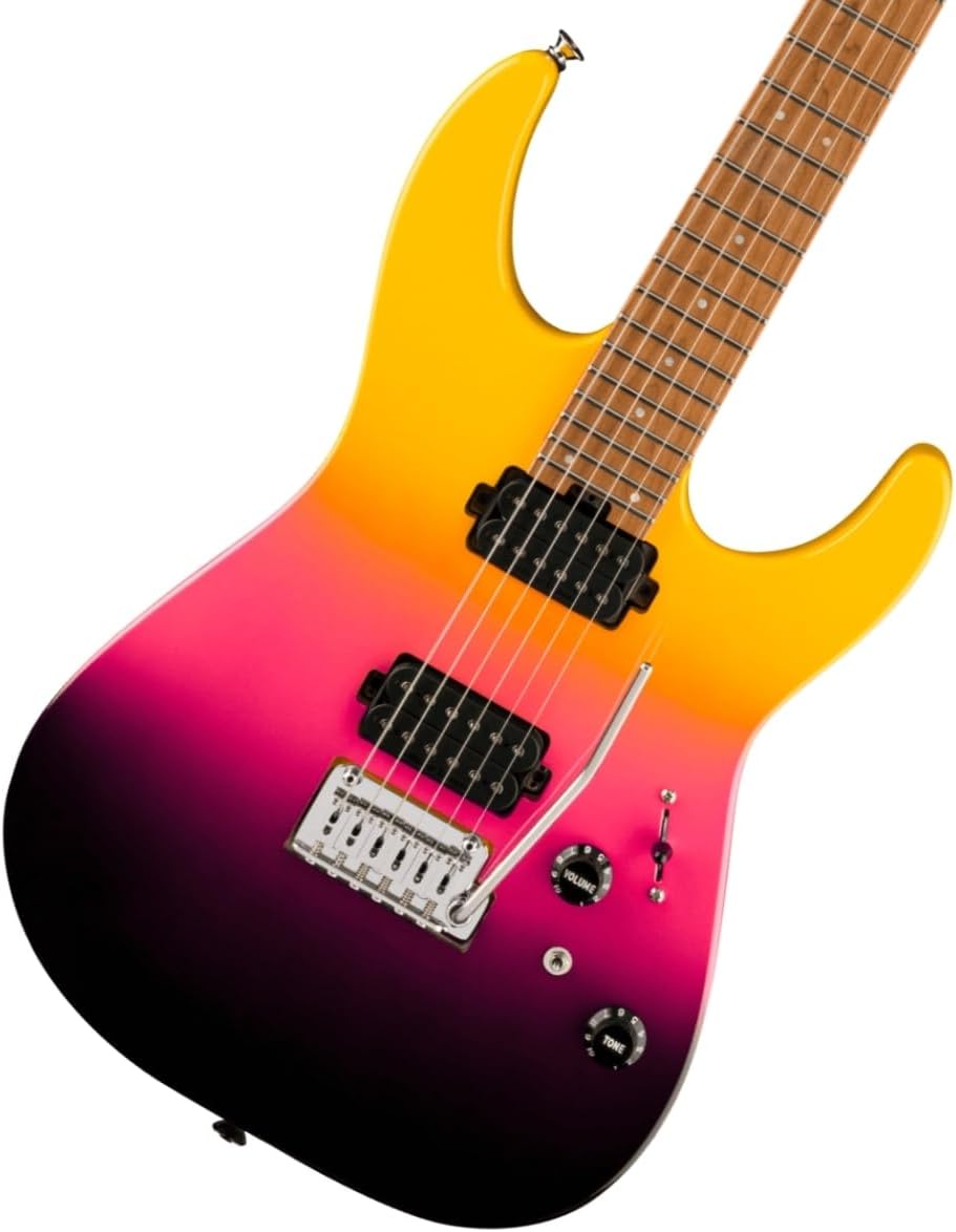 Charvel Pro-Mod DK24 HH 2PT CM Electric Guitar - Malibu Sunset