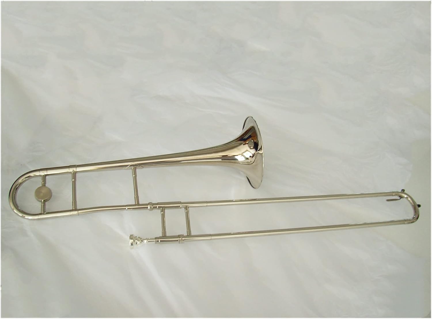 Student Trombone Nickel Plated Tone Bb Tenor Trombone Trombone Kit