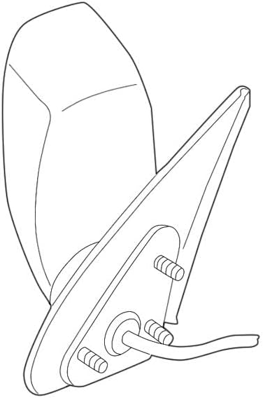 Outside Rear-View Mirror, Left