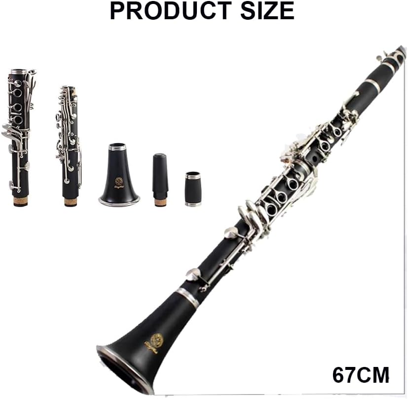 B Flat Clarinet Instrument, Clarinet Instrument, Beginners Examination Instrument, Band Treble Playing Instrument