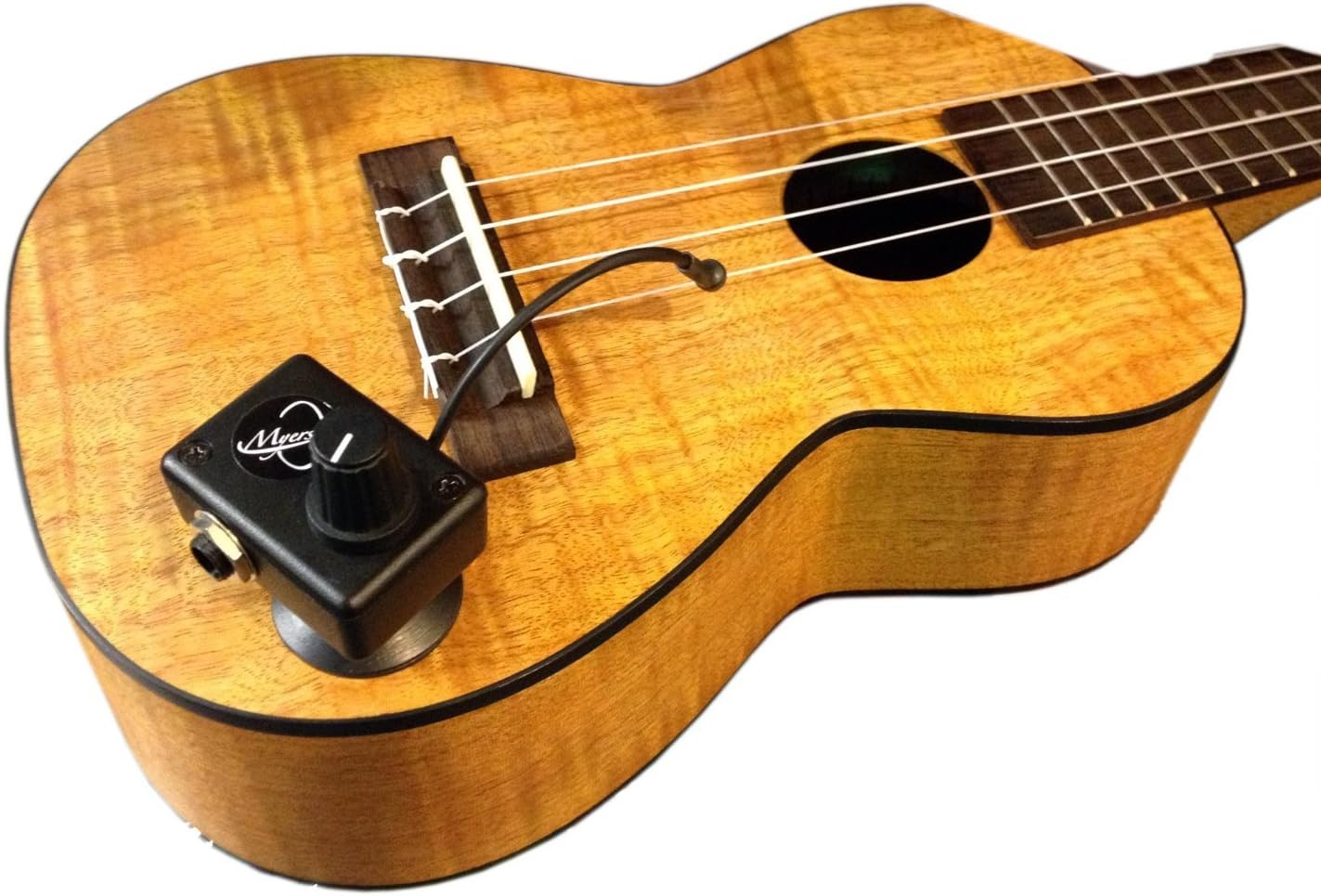 Mountain Dulcimer Pickup with Flexible Micro-Gooseneck by Myers Pickups