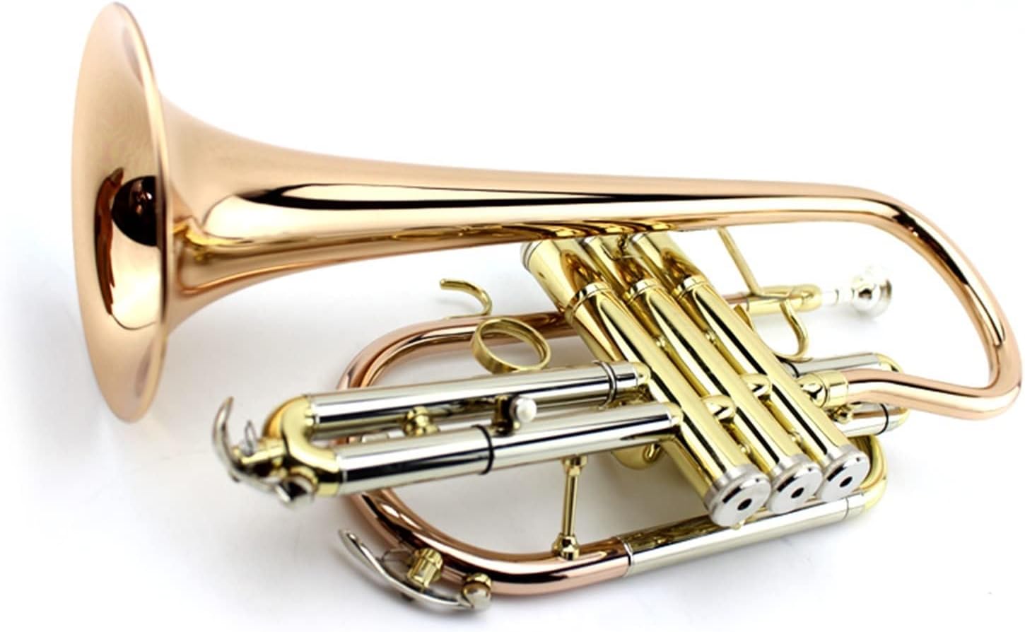 KESHUO B-Flat Cornet Instrument Phosphor Bronze Trumpets