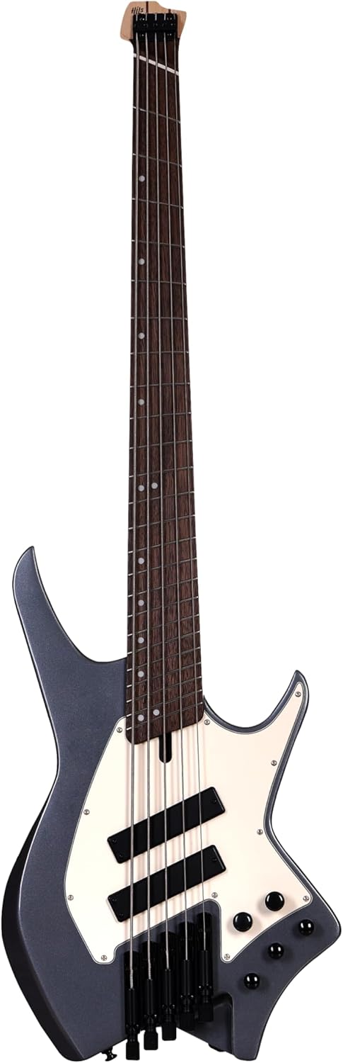 NEXT HNB5-5 String Multi-Scale Bass (Gunmetal Gray)