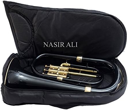 Euphonium Black + Brass Bb 3 valve | Collectible Gift, Perfect for Christmas & Holiday Gifting