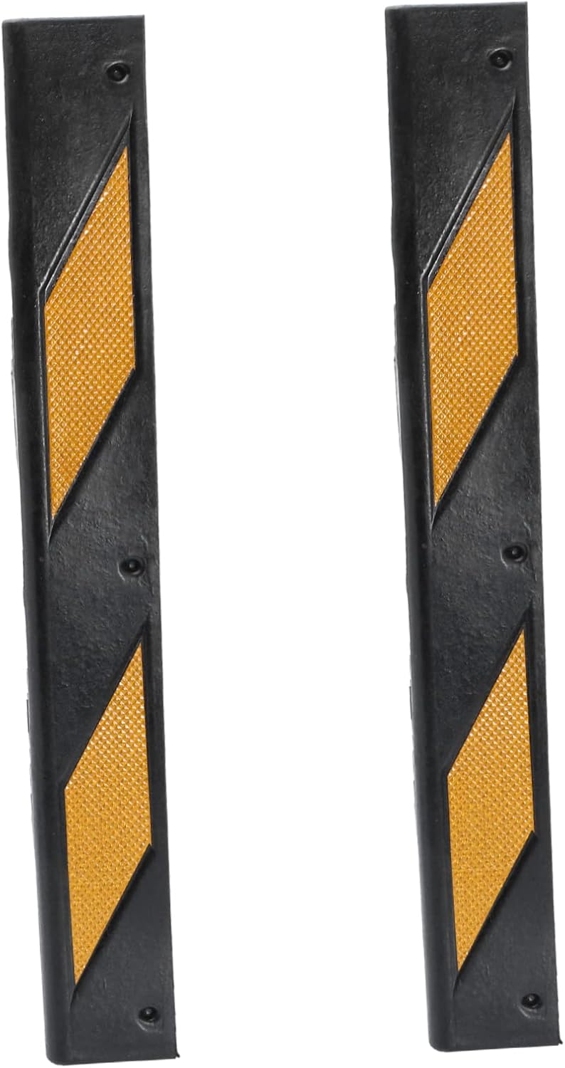 2pcs Garage Wall Protector Corner Edge Protector Reflective Wall Corner Guards for Car Parking