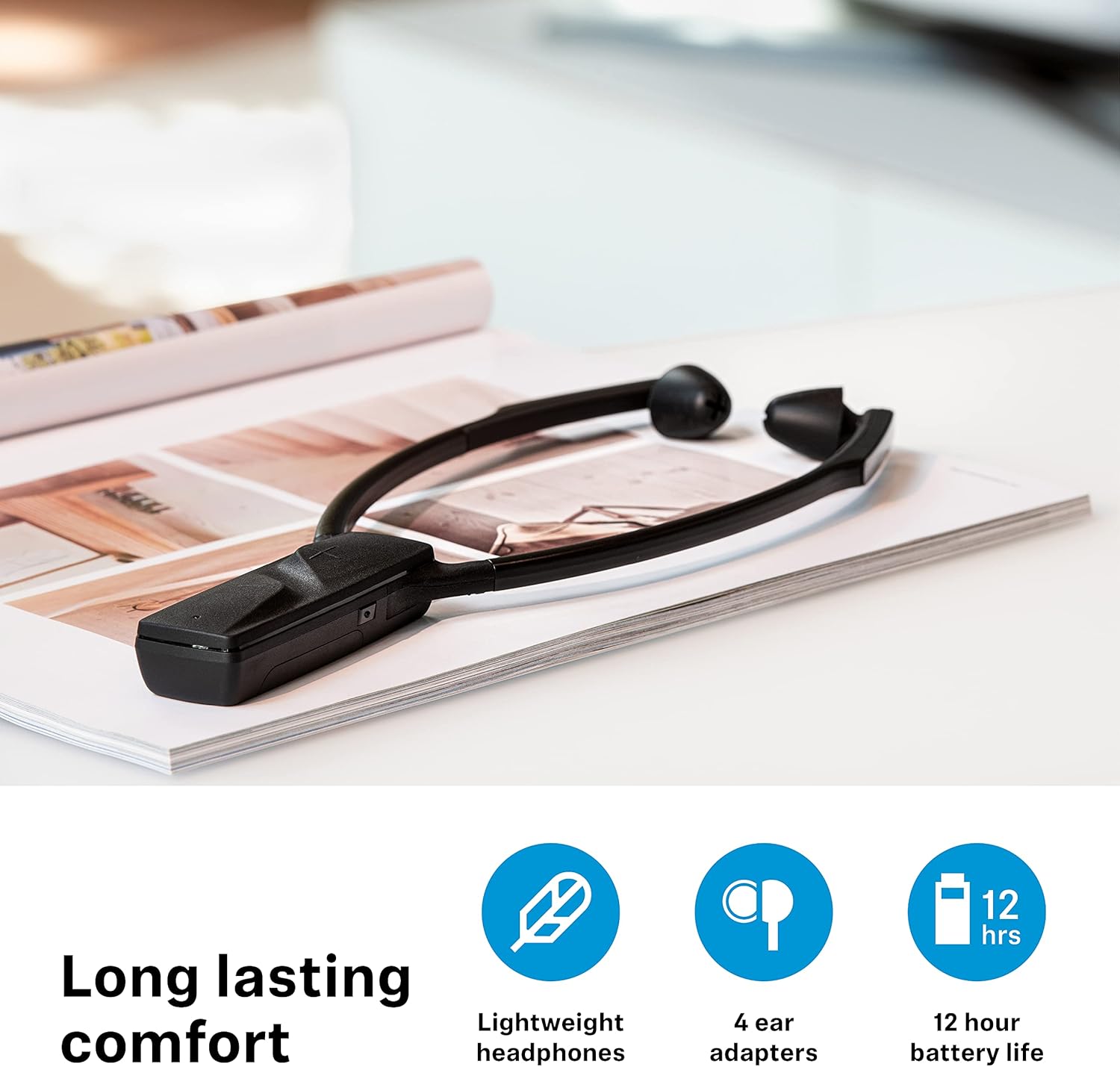 Sennheiser Consumer Audio Sennheiser RS 5200 - Digital Wireless Headphones for TV Listening - Black