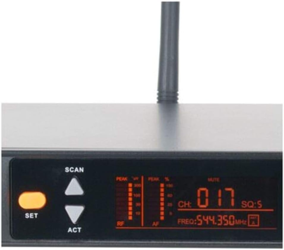 ADJ Products WM219 2 Channel Wireless Handheld Mic System with XLR Connectivity