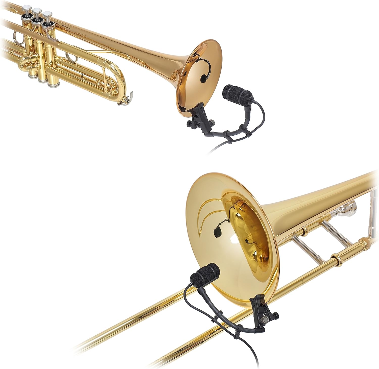 Audio-Technica Cardioid Condenser Microphone Cardioid Condenser Instrument Microphone (ATM350U)