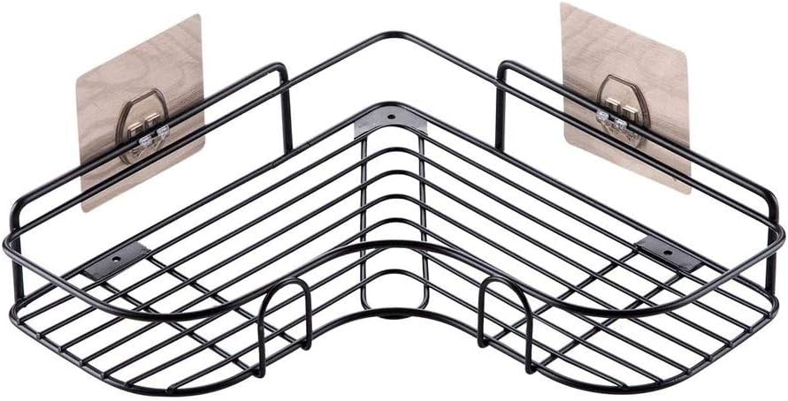 Caddy Storage Basket Bathroom Corner Shelf Stainless Steel Wall Mounted Triangle Rack for Kitchen