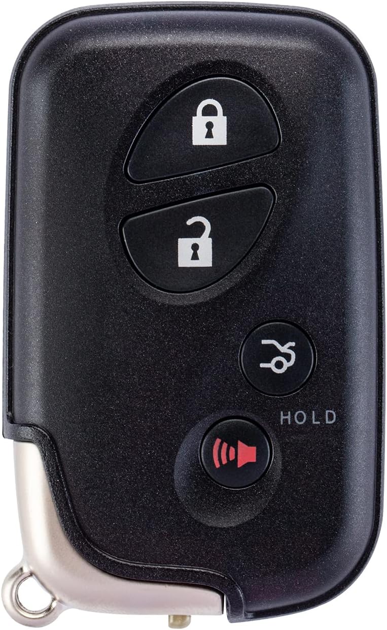 Smart Key Fob Replacement for Lexus ES is GS LS 2009-2012 Smart Remote Keyless Fob HYQ14AAB IC: 1551A-14AAB Transmitter 271451-3370