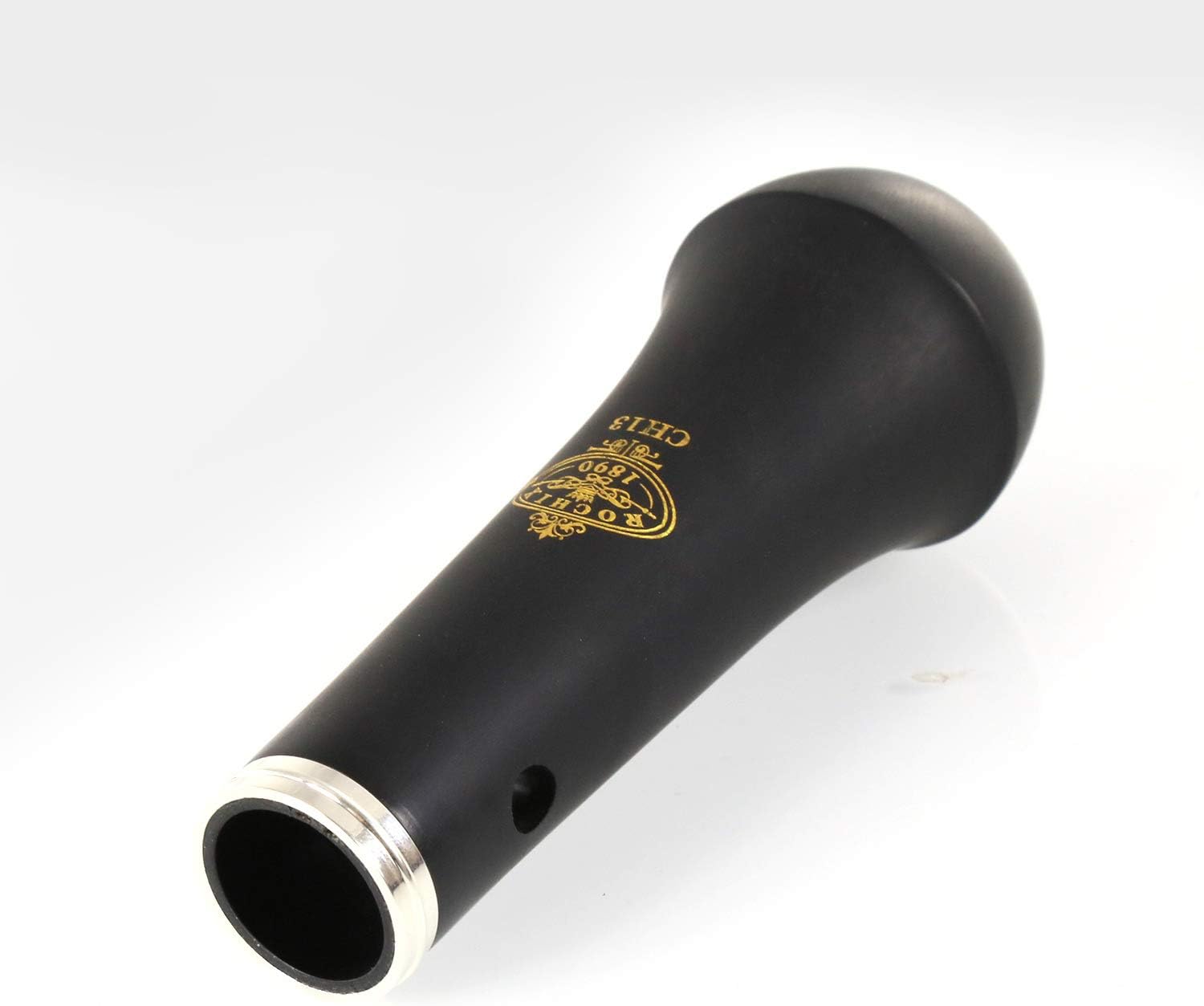 Rochix Oboe Children Level CH13 Composite Wood Body Silver Plated Semi Automatic C Tone with 1 Reeds,1 Cleaning Cloth,1 Oboe Swab,1 Thumb Rest,1 Case and More