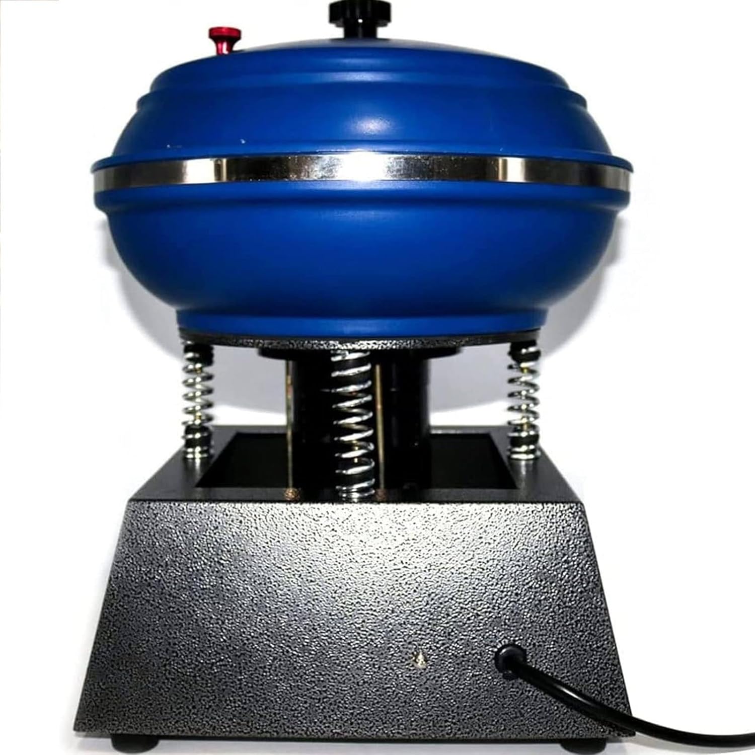 Electric Polisher Tumbler Machine - Vibration Rock Polishing Drum, Strong & Stable, Low Noise, Ideal for Grinding & Burnishing Stones, Jewelry & More