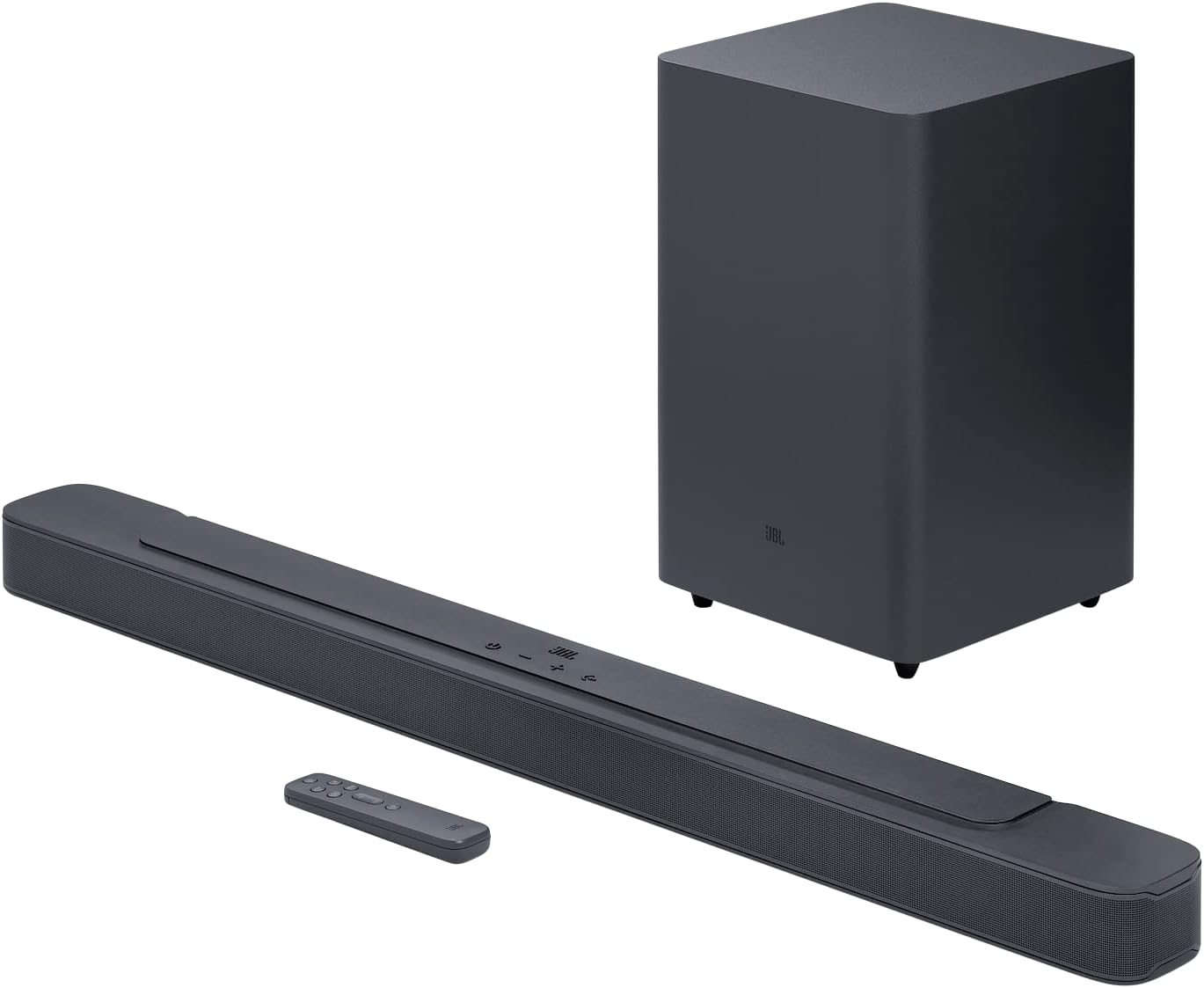 JBL Bar 2.1 Deep Bass (MK2) - 2.1 Channel soundbar with Wireless subwoofer (6.5’’), 300W Max Output, Bluetooth Enable (Black)
