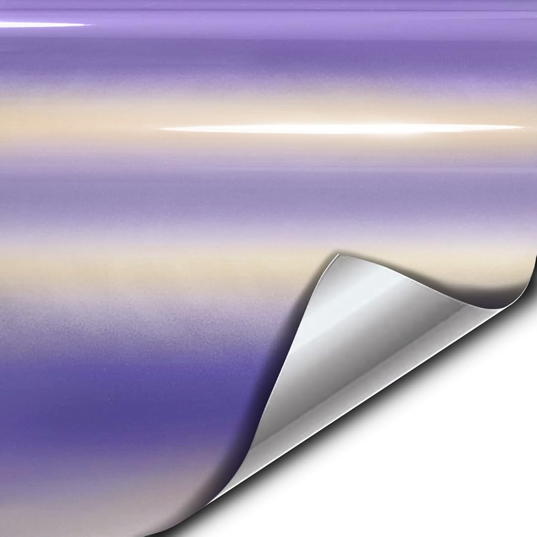 VViViD+ Gloss Galaxy Lavender Purple Vinyl Car Wrap Film (10ft x 5ft)