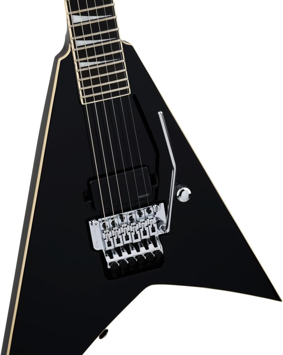 Jackson Pro Plus Series RR1A Rhoads Limited-edition Electric Guitar - Gloss Black, Aged White Binding