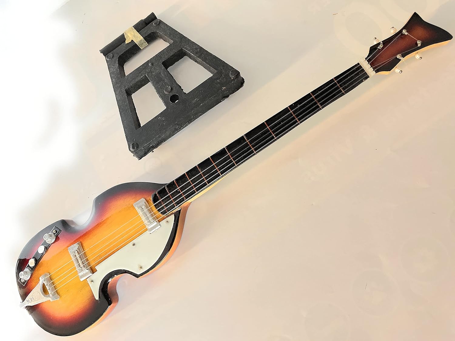 Pro Beatle Bass Sunburst Miniature Guitar Replica Collectible Guitar Gift Idea