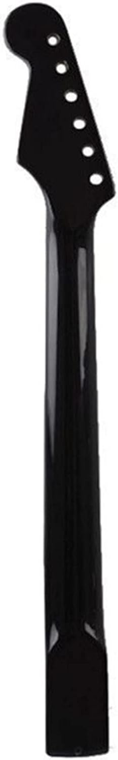 TSTS 21 22 Frets Maple Electric Guitar Neck Maple Fretboard Inlay Dots Black Guitar Accessories Guitar ​Neck Replacement (Color : 22frets Rosewod)