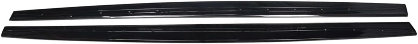 car Wide Body kit Side Skirts Compatible for BMW 4 Series F32 F33 F36 Coupe Cabriolet Gran Coupe 2014-2020(Gloss Black)