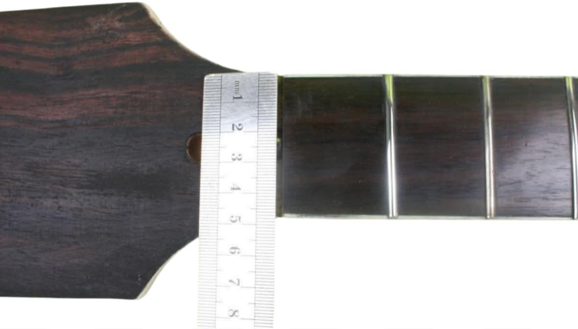 Electric Guita paddle Neck 7 strings 22/24 Fret 24.75/25.5/27 inch head Rosewood Fretboard Not inlay 48mm nut and 56mm/65mm heel width guitar necks (22 fret 27 inch)