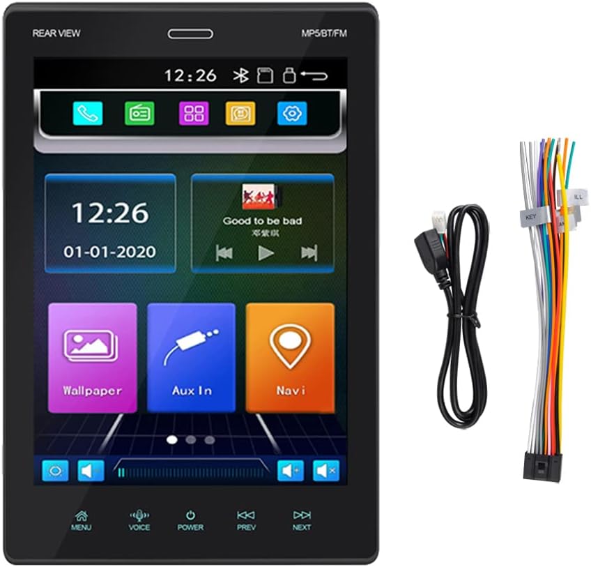 9.5Inch Touchscreen Car Radio Carplay Android Auto Intelligent Voice Mirror Link Bluetooth FM Wince System Car Stereo