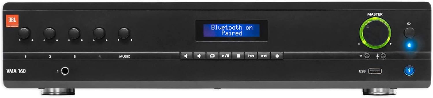 JBL Professional VMA160 5-Input, 60-Watt Mixer/Amplifier