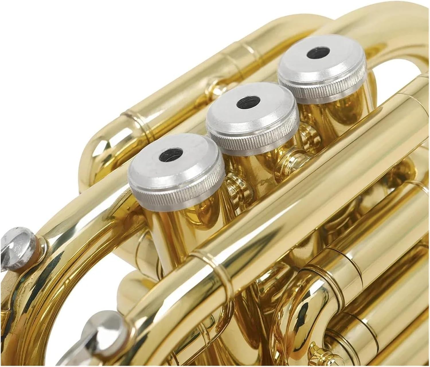 Mini Trumpet Bb Brass Cornet Musical Instrument