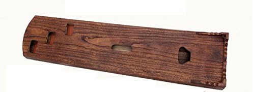 OrientalMusicSanctuary Professional ALL-Paulownia Travel Guzheng - Tang Dynasty Design - Travel Sized Guzheng - Comes with COMPREHENSIVE TUTORIAL BOOK w/Etudes