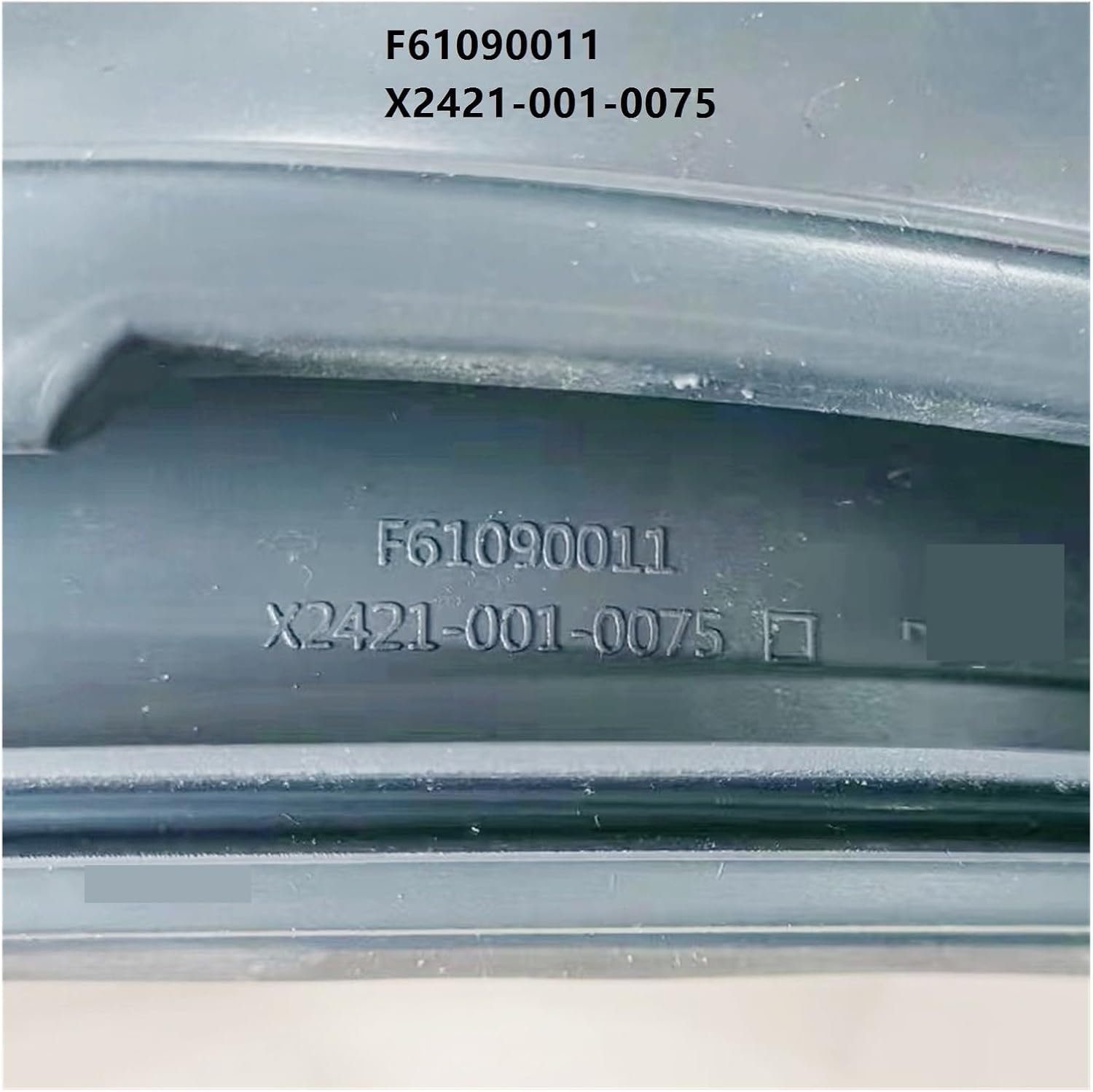 Washing Machine Door Sealing Rubber Ring Anti-Water Leakage,Suitable for Drum Models Replacement Parts F61090011 X2421-001-0075
