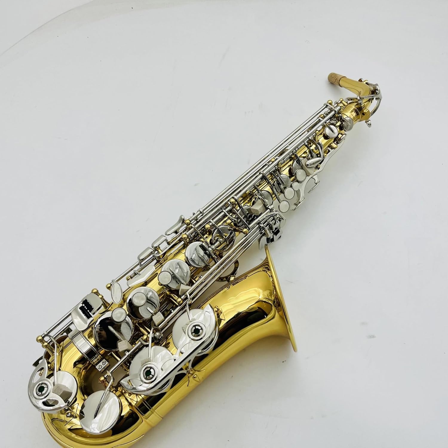 Woodwind Instruments Professional Instrument Eb Alto Saxophone Brass Lacquer Band Sax With Case (Color : MULTI)