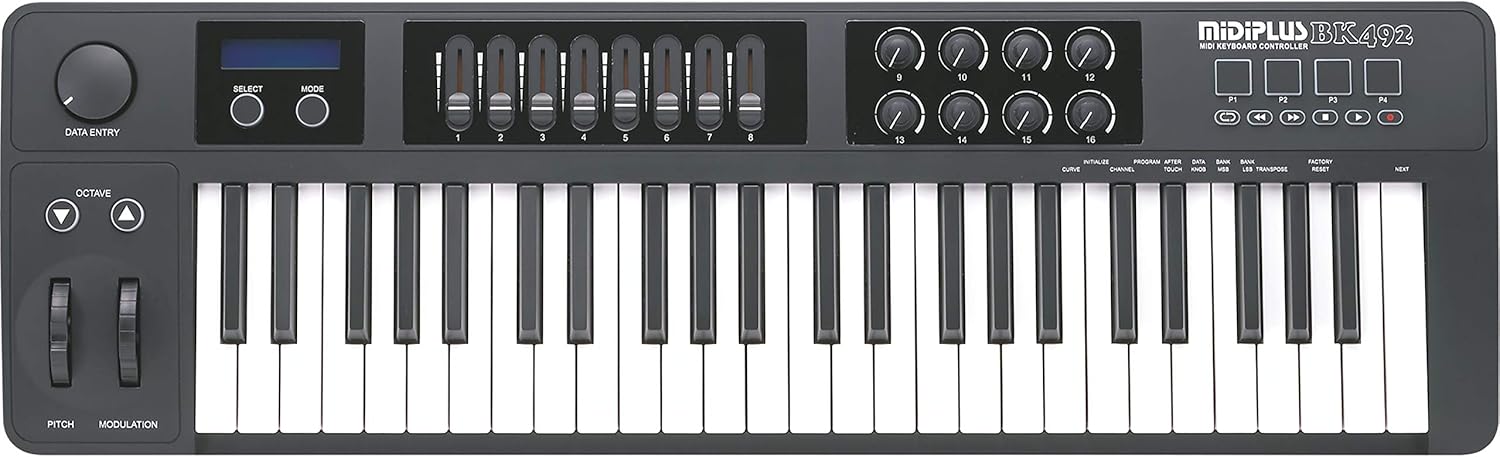 midiplus BK492 USB MIDI Keyboard Controller