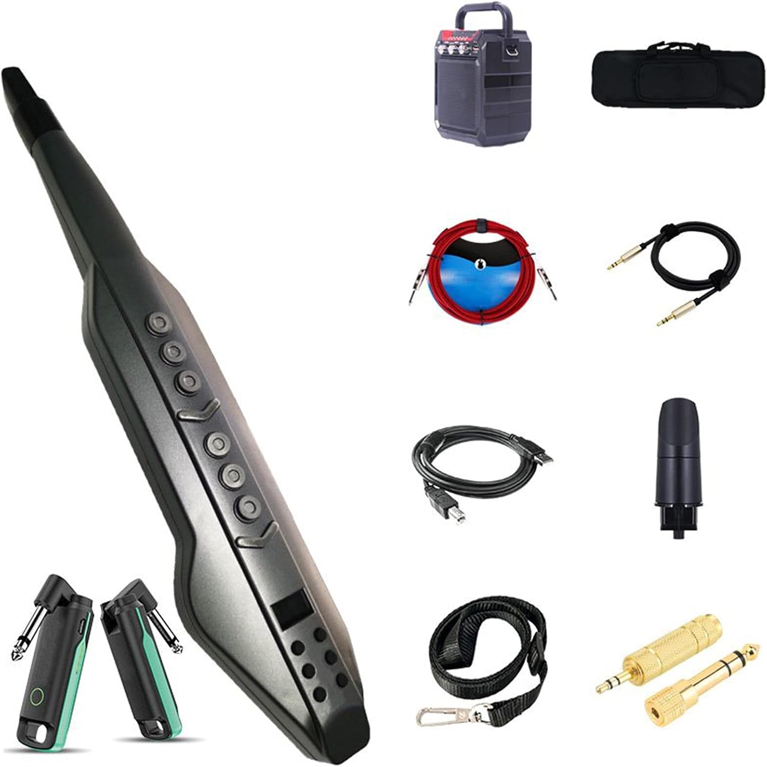 Sax Beginners Kit Digital Saxophone Electronic Wind Instrument Saxophone Wind Instrument (Color : 2)