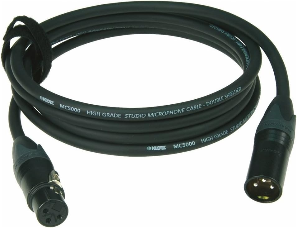 Klotz M5FM10 Microphone Cable, Male to Female, 33'