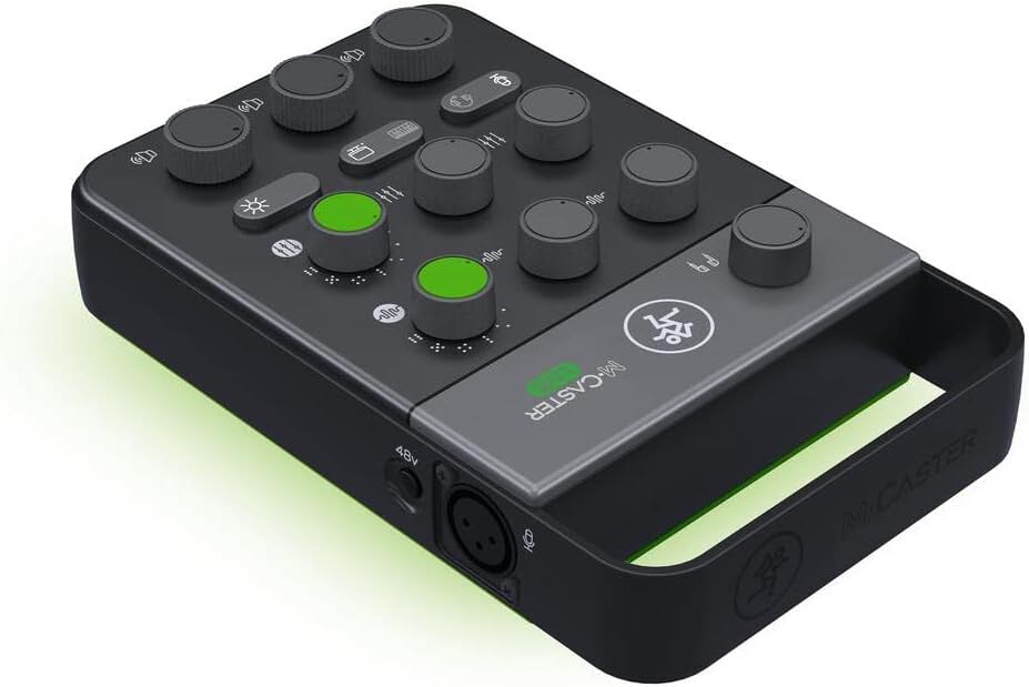 Mackie M-Caster Live Portable Live Streaming Mixer & Recording Interface - Black