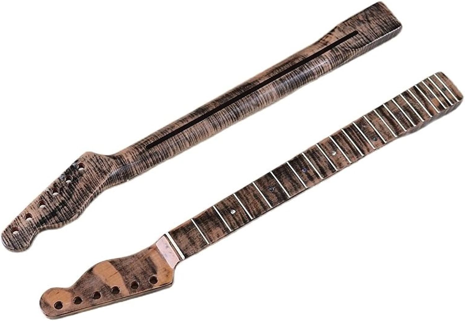 TSTS Electric Guitar Neck Natural Color 21 frets for TL Guitar Neck Guitar ​Neck Replacement