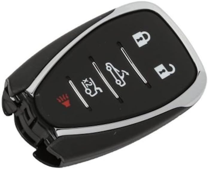 KarParts360 for Chevy Camaro 2016 17 18 19 2020 Keyless Entry Transmitter | with Alarm System Remote Control | Black | 5 Button