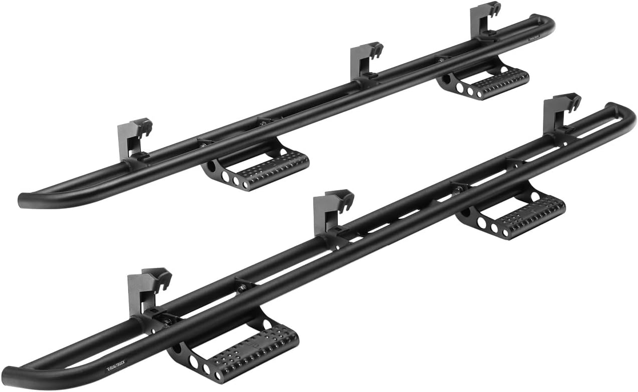 N-Fab RKR Step System | Textured Black | J182RKRS2 | Fits 2018-2022 Jeep Wrangler JL 2 Door SUV, SRW Gas