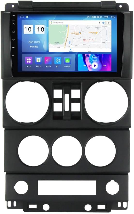 Car Stereo Radio for Jeep Wrangler Rubicon 2008-2010…
