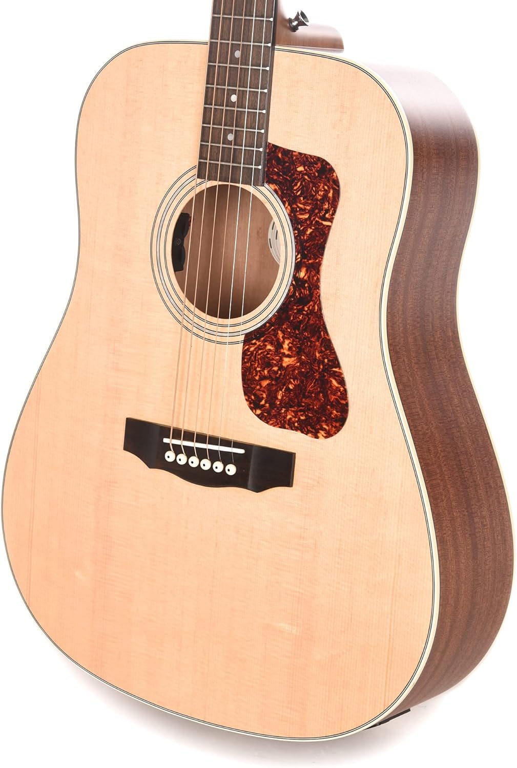 Guild Guitars D-240E Acoustic Guitar, in Natural, Dreadnought Archback Solid Top, Westerly Collection