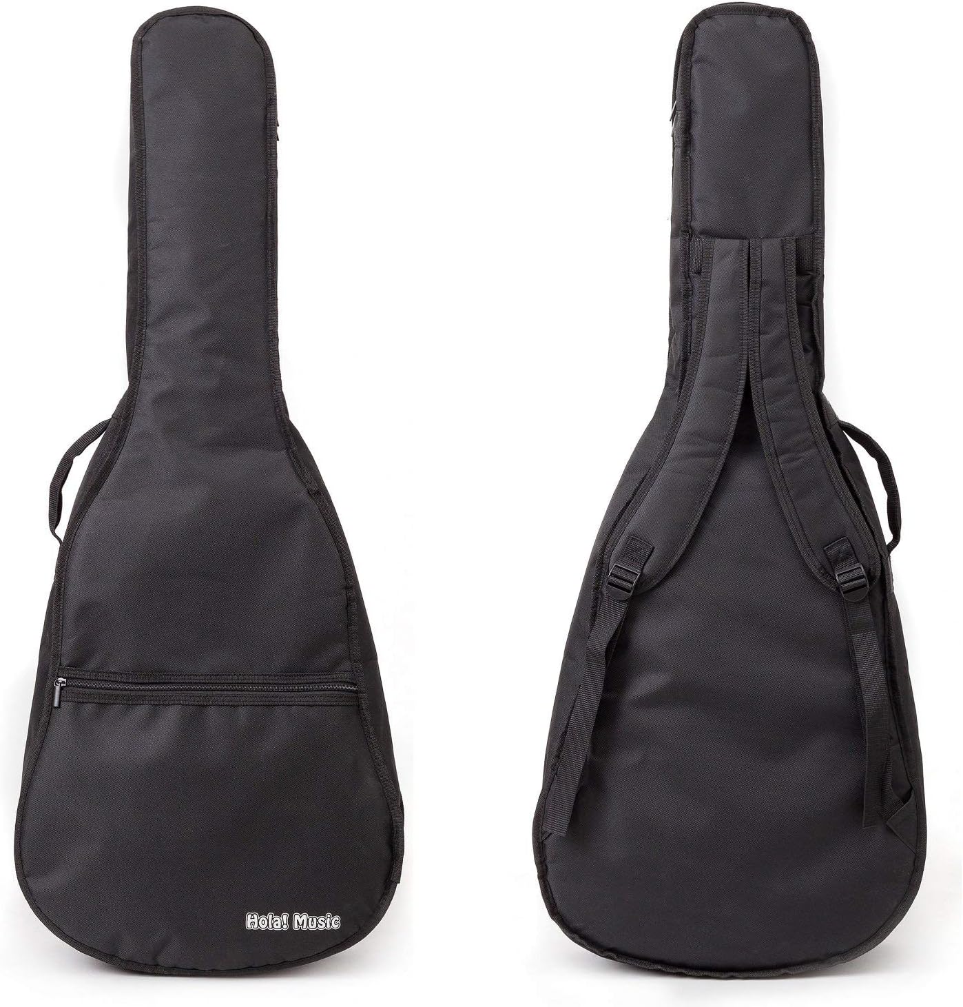 Hola! Music 3/4 Size Acoustic Guitar Bundle for Beginners, 6 String Beginner Solid Spruce Top Acoustic Guitar With Rosewood FIngerboard, 36 inch, Natural