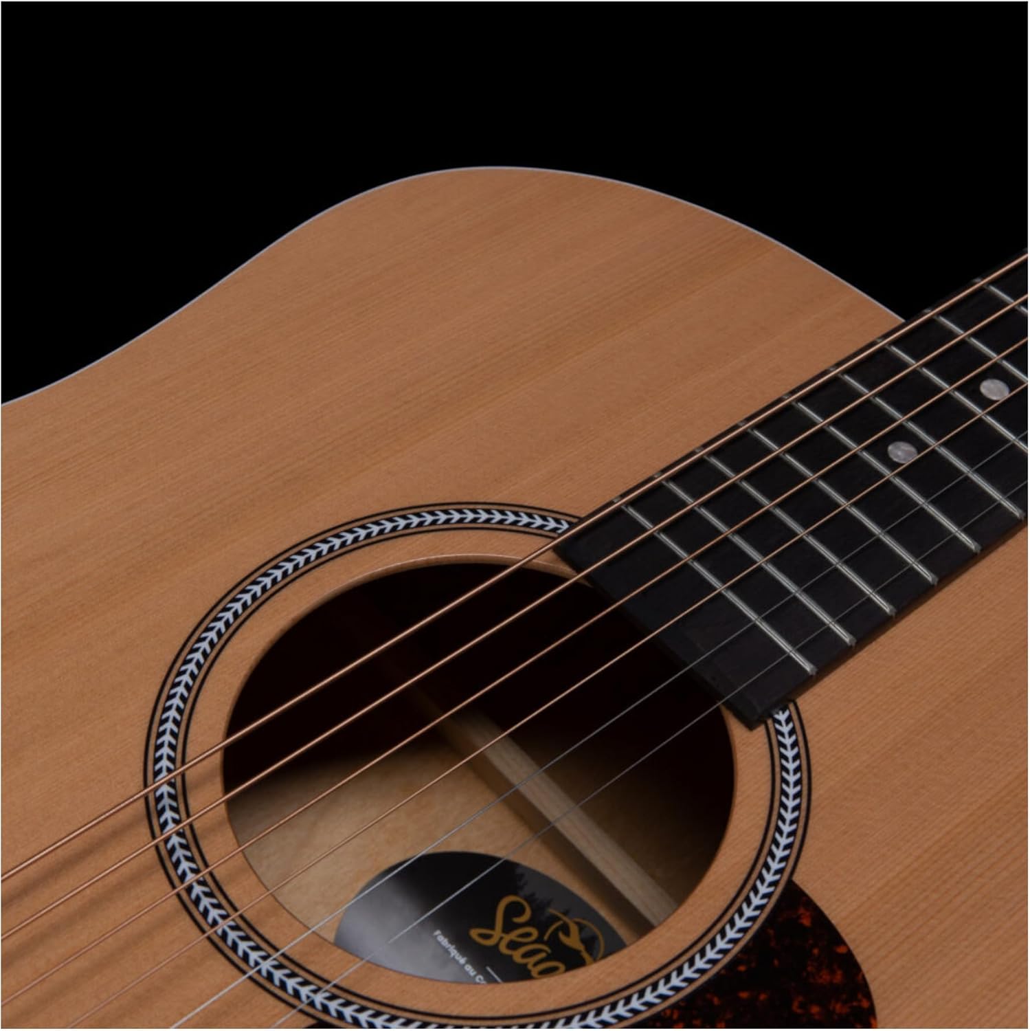 Seagull 046386 S6 Original Acoustic Guitar, Right Handed