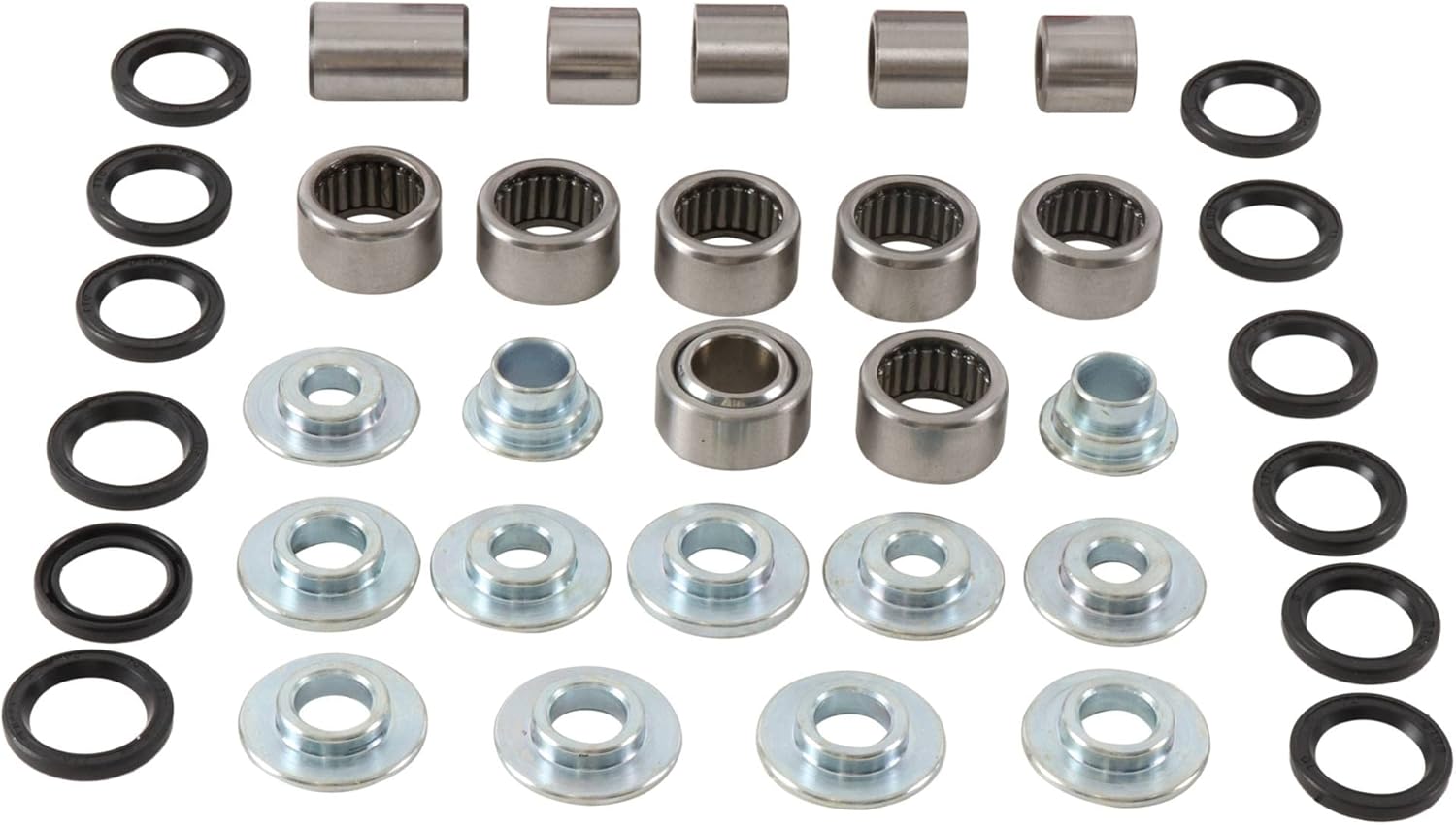 All Balls Racing 27-1187 Linkage Bearing Kit Compatible with/Replacement for Beta Evo 125 2T, Evo 200 2T, Evo 250 2T, Evo 250 4T, Evo 290 2T 2009-2011, EVO 2T 125, EVO 2T 200 2018