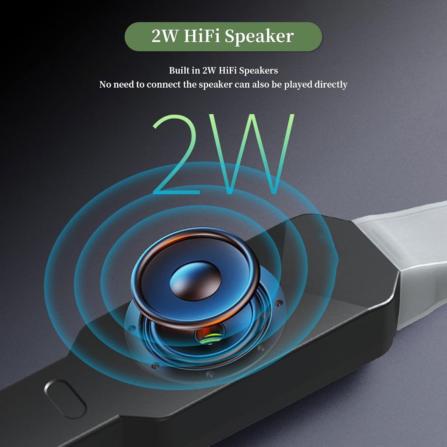 Mini Saxophone, Digital Wind Instrument, Rechargeable Wind Instrument, Mini Electronic Wind Instrument Set, Built in 2W HiFi Speaker, with 12 Accompaniments, for Student,