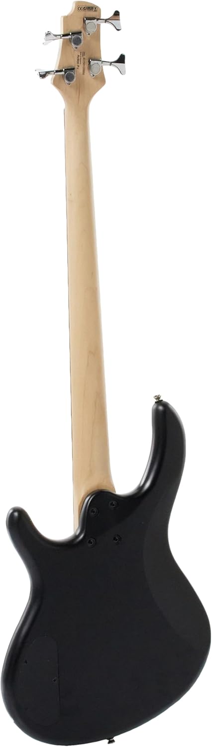 Cort ACTIONPJOPB Action PJ Bass Guitar, Open Pore Black