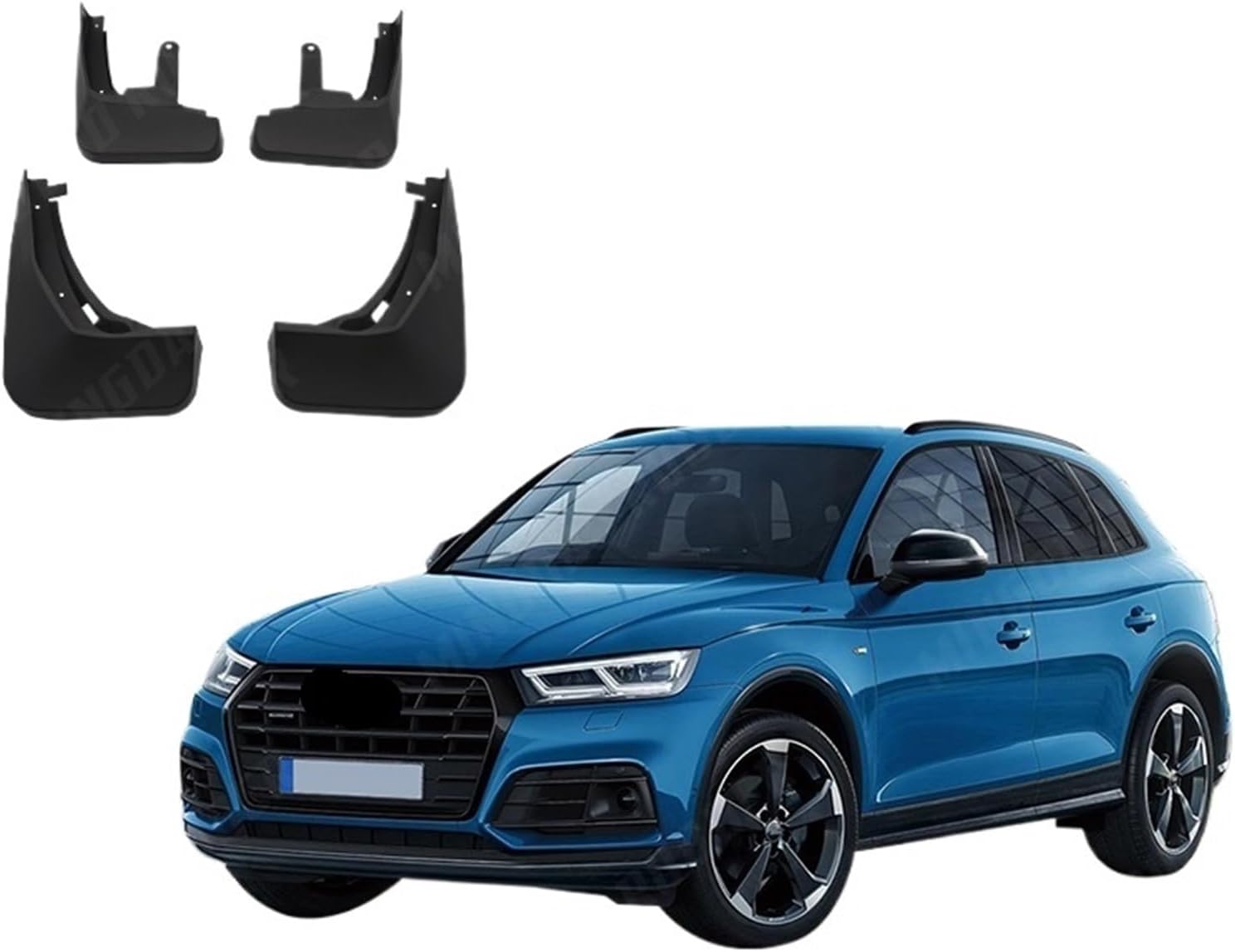 Car Mud Flaps Splash Guards Mudguards Mudflaps Fender Accessories Compatible with Q5 FY 2018 2019 2020 2021(Sports)