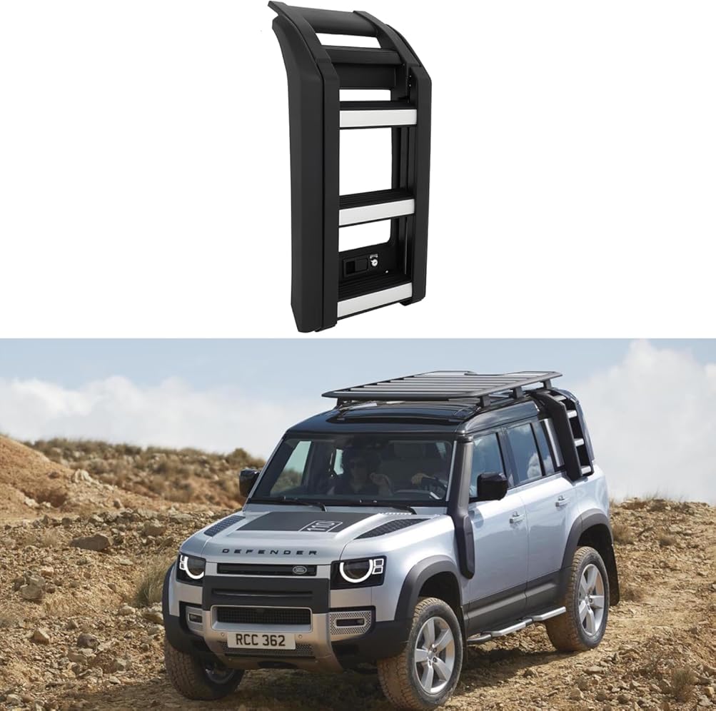 ECCPP Side Access Ladder Roof Rack,Side Ladder Rack Compatible with 2020-2022 for Land Rover for Defender 110,2021-2022 for Land Rover for Defender 90 Black Rooftop Cargobar Carrier