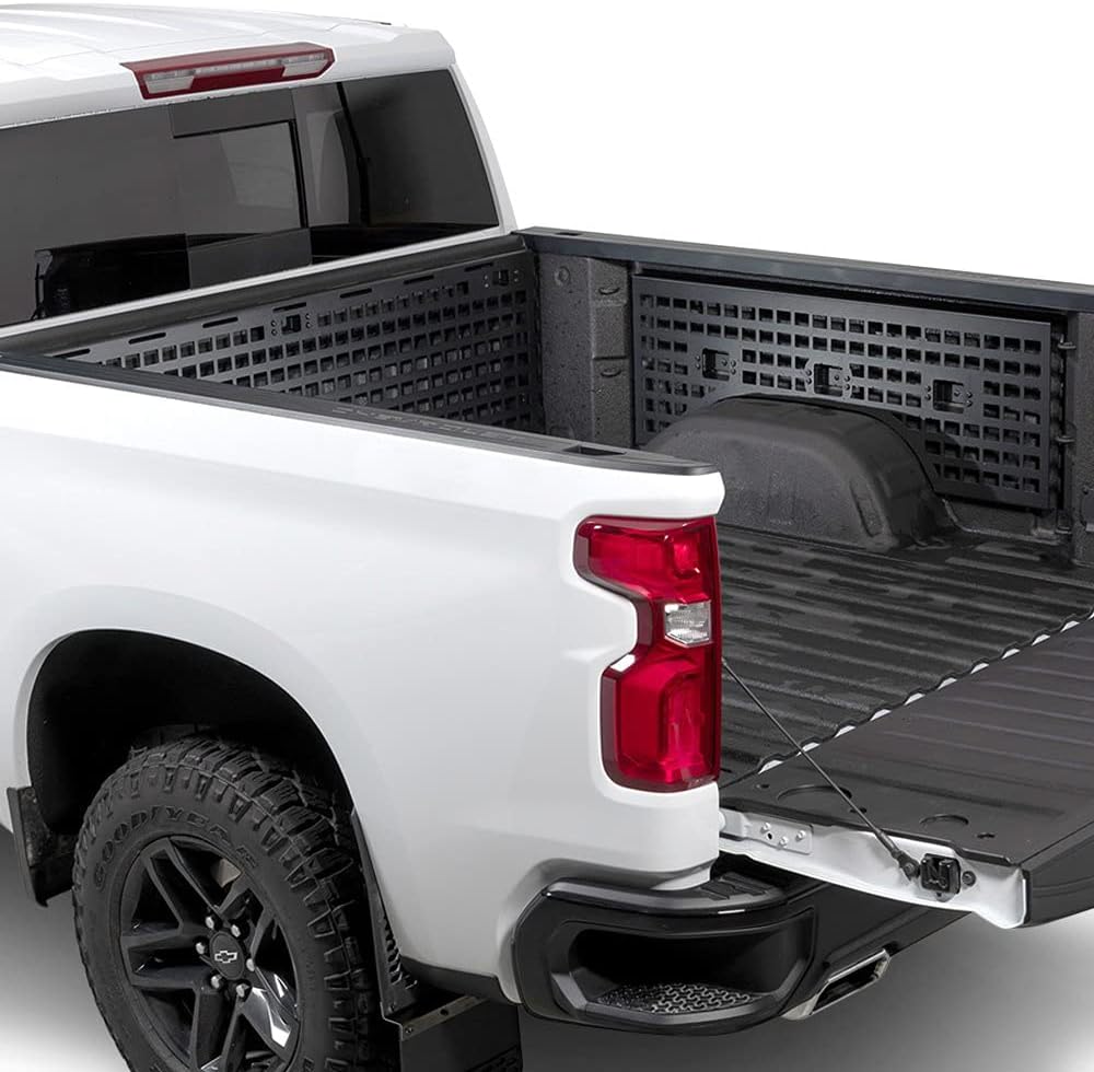 Putco Truck Bed Passenger Side MOLLE Panel - Fits Chevy Silverado 1500 / GMC Sierra 1500 2019-2026 5'8'' Bed