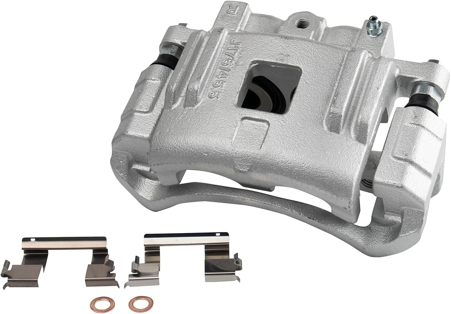 TRQ Front Right Brake Caliper w/Bracket Passenger Side Compatible with 2004-2008 Chevrolet Colorado GMC Canyon 2006 Isuzu i-280 2007-2008 i-290 i-350 i-370