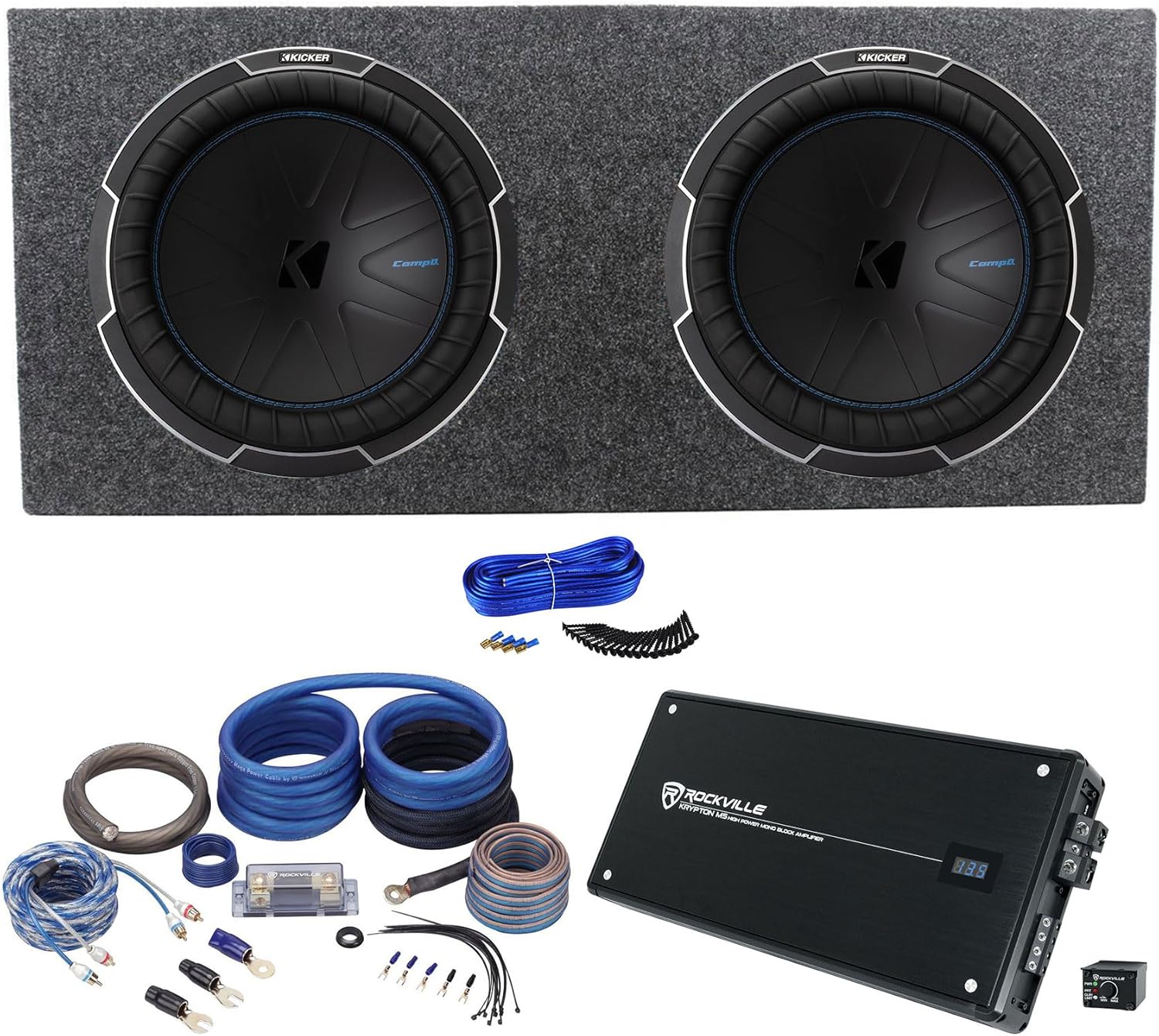 Audiosavings Bundle: (2) Kicker 51CWQ124 12