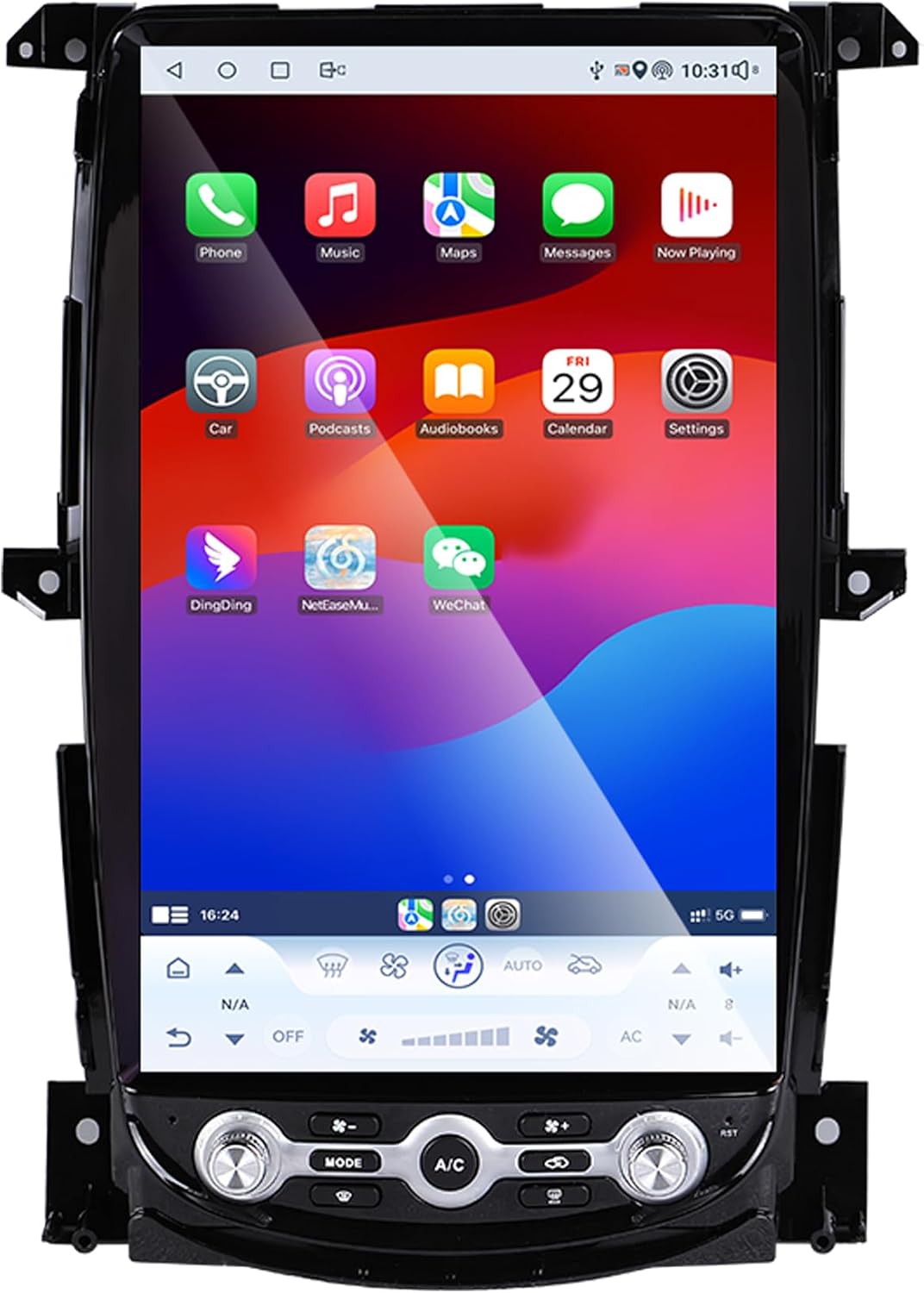 14.5-inch Android 13 Car Radio System Compatible for Nissan 370Z 2005-2019 Wireless CarPlay/Android Auto 8+256G Memory GPS Audio and Video System