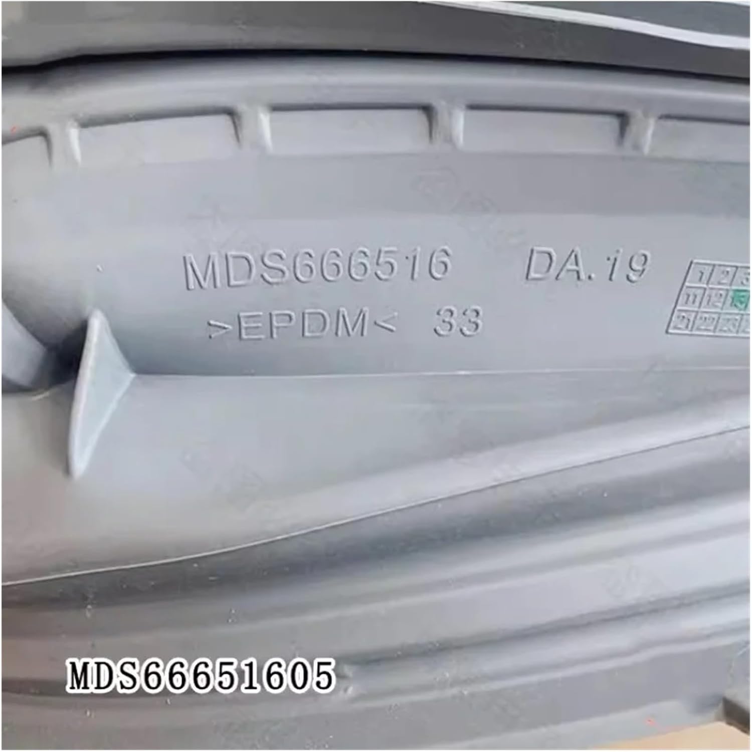 Drum Washing Machine Door Seal，Compatible For LG，MDS66651603 MDS66651606 MDS66651602 MDS6651605,washing Machine Parts(MDS66651605)